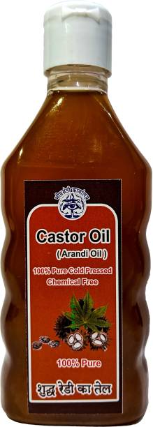 Bhimseni Karyalay Cold-Pressed Organic Pure Castor Oil Hair Oil