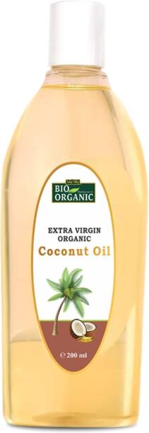 Indus Valley Bio Organic Extra Virgin Coconut Oil For Body, Hair, Skin & Baby Massage Oil Hair Oil