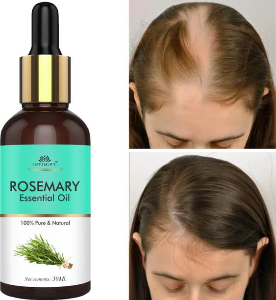 INTIMIFY Rosemary Essential Oil Improves Hair Texture and Shine Hair Oil