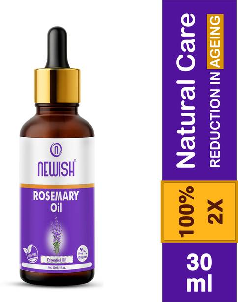 NEWISH Rosemary Essential oil for hair growth & Skin Care Hair Oil
