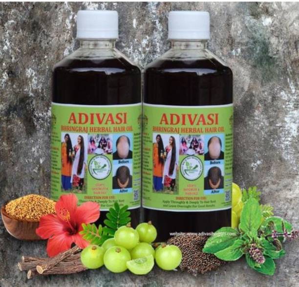 Adivasi AADIVASI BHRINGRAJ HERBAL HAIR OIL(500ML) Hair Oil