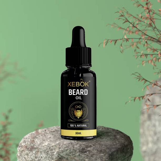 Xebok Beard Growth Oil for beard, Thicker Beard hair Hair Oil