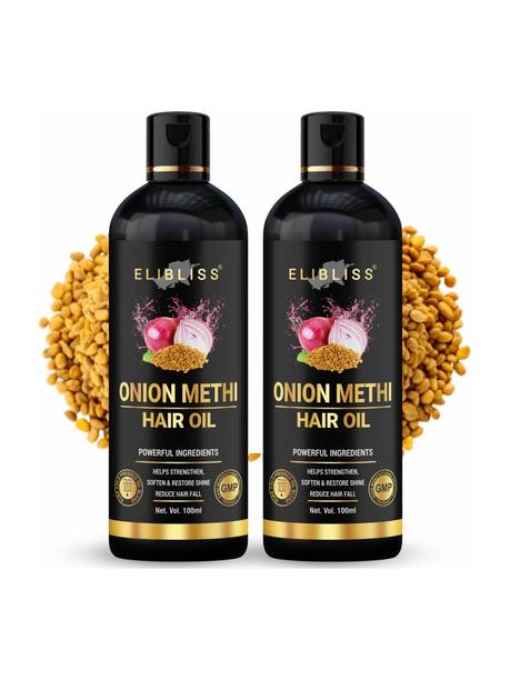 ELIBLISS Onion Methi(Fenugreek)  Hair Oil