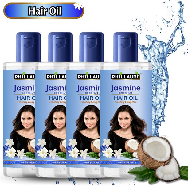 Phillauri Jasmine Coconut Hair Oil Nature Lock Shiney Hair Oil