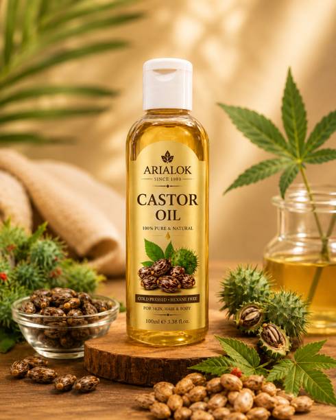 ARIALOK castor oil pure castor oil cold pressed hexane free castor oil castor oil Hair Oil