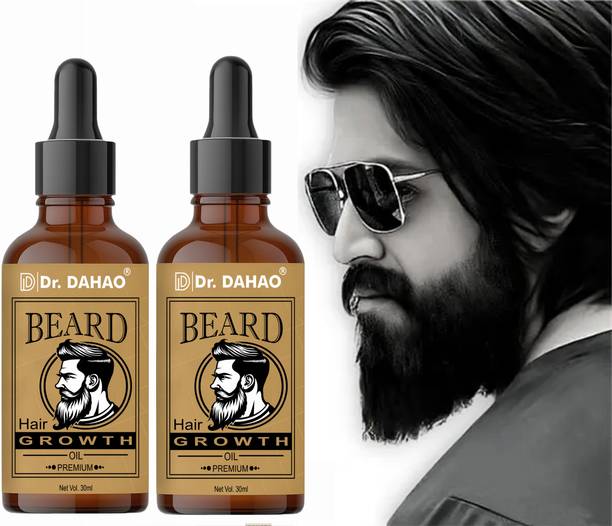 Dr. DAHAO Beard Growth Booster Oil with Natural Herbs  Hair Oil