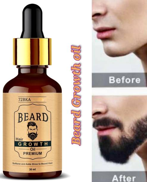 72BKA Beard Growth Oil For Men k18 Hair Oil