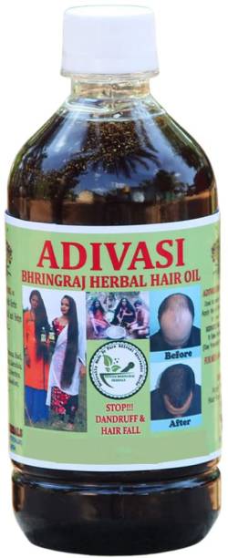 TSA ADIVASI BHRINGRAJ ADIVASI_BHRINGRAJ HERBAL HAIR OIL Hair Oil (500 ml) Hair Oil