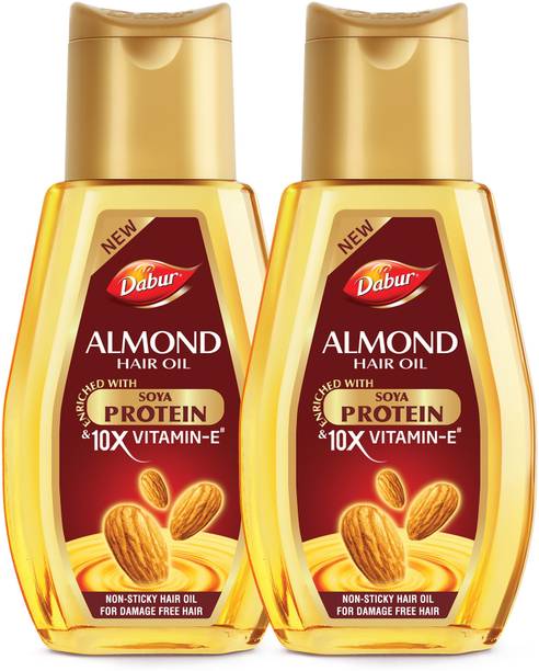 Dabur Almond Pack of 2 Hair Oil