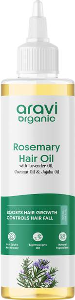Aravi Organic 100% Pure & Natural Rosemary Lavender Hai...