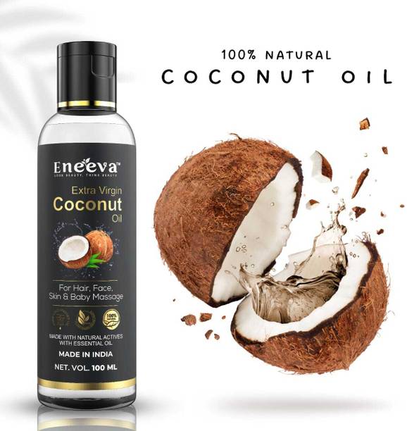 eneeva extra virgin coconut oil for face Hair Oil
