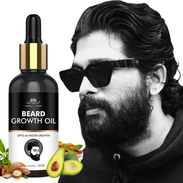 INTIMIFY 100% Natural Oil Used Pure Beard Growth Hair Oil (30 ml) Hair Oil