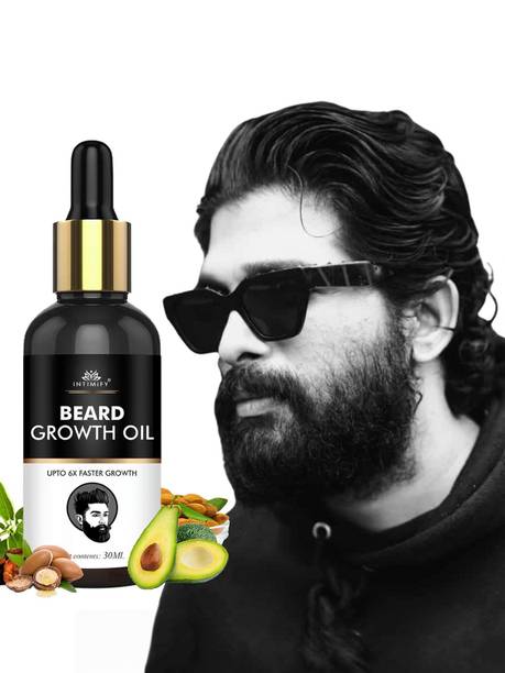INTIMIFY 100% Natural Oil Used Pure Beard Growth Hair Oil (30 ml) Hair Oil
