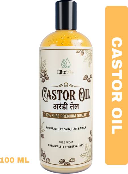ElitePure Coldpressed & 100% Pure Castor Oil For Hair and Skin  Hair Oil