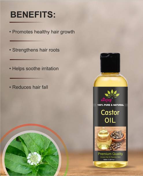 Bejoy Premium Cold Pressed Castor Oil For Hair and Skin  Hair Oil