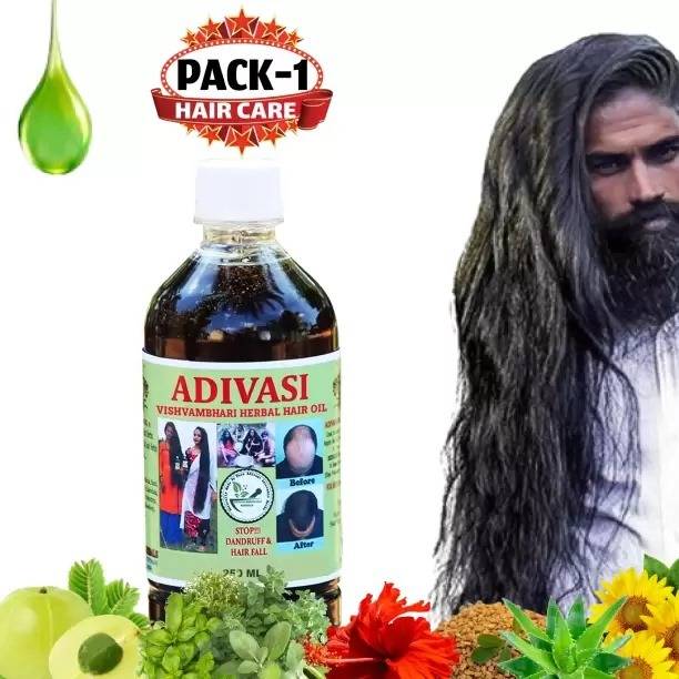 Adivasi hearbal hair Herbal Hair Growth Oil 100ml pack of 4 Hair Oil