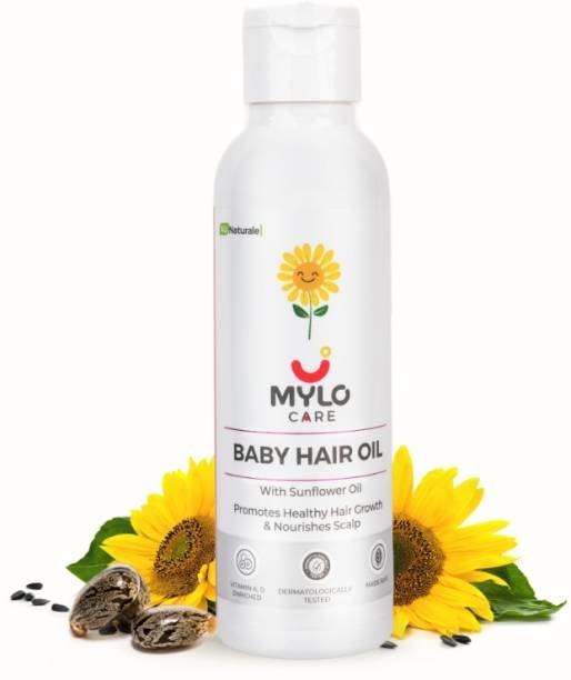 MYLO Baby Hair Oil | Promotes Hair Growth | Goodness of Avocado, Argan & Castor oil Hair Oil