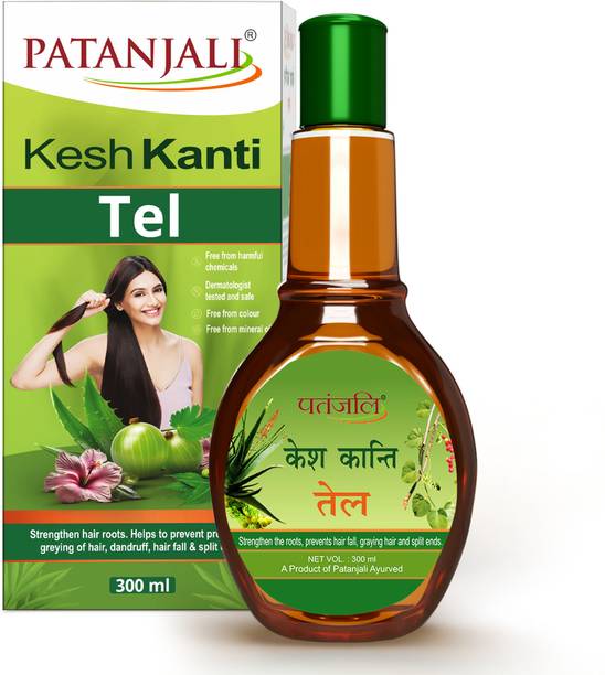 PATANJALI Kesh KantiWith Bhringraj,Hair Fall Control&Growth,Ayurvedic Hair Oil