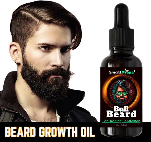 smartdrops Beard Oil for Thickens & Improves Beard Density Hair Oil