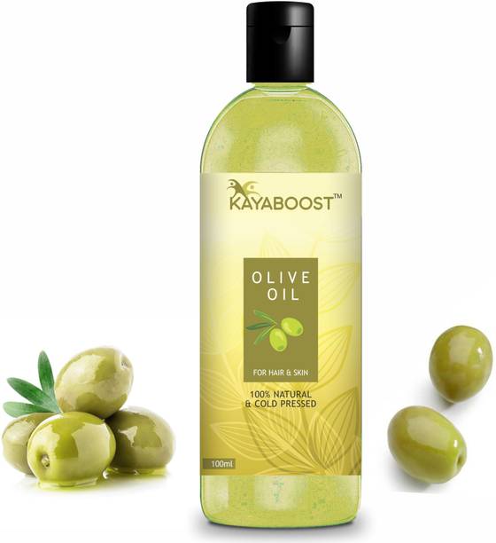 KAYABOOST Cold Pressed Olive Oil for Skin, Hair & Lips Hair Oil