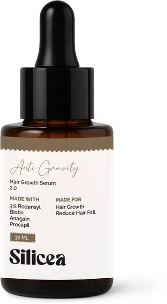 Silicea Hair Growth Serum With 3% Redensyl, Anagain, Biotin & Procapil, Saw Palmetto Hair Oil