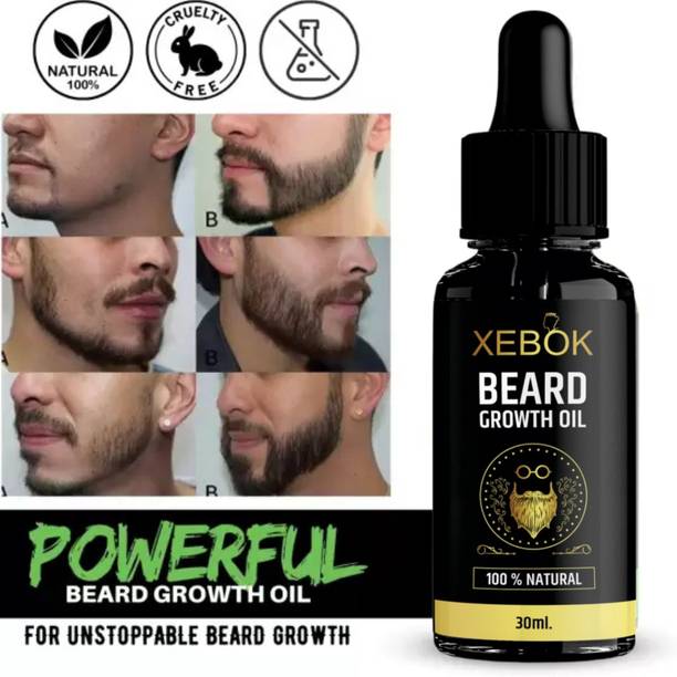 Xebok beard oil Beard growth oil for men, Hair growth oil for men faster beard growth Hair Oil