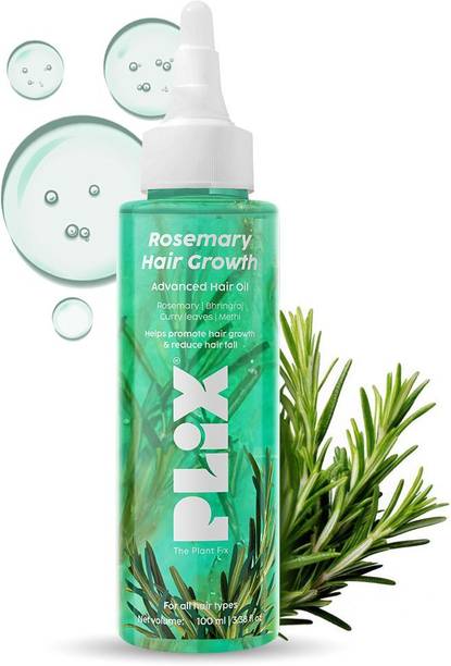 The Plant Fix Plix Rosemary Hair Growth Advanced Hair Oil | Reduces Hair Fall & Strengthens Hair | Hair Oil