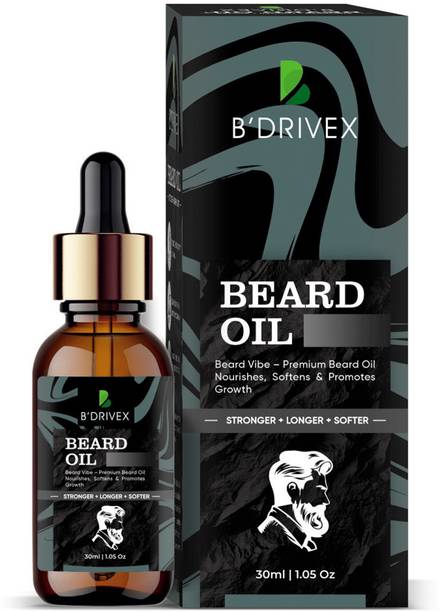 b'drivex Beard & Hair Growth For Faster Growth & Hair Oil (30 ml) Hair Oil