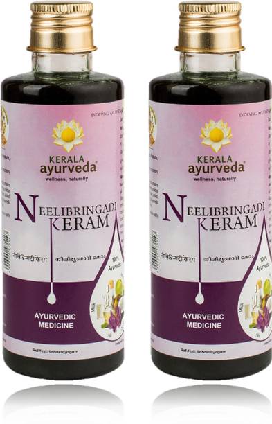 Kerala Ayurveda Neelibringadi Hair growth Oil |Anti hair fall & dandruff Hair Oil