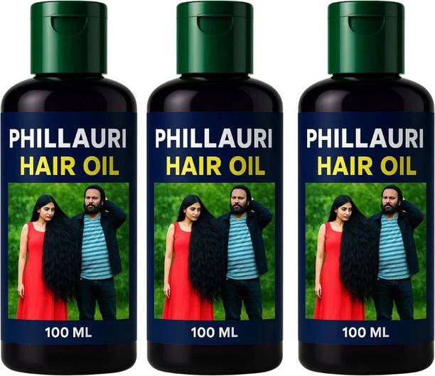 Phillauri Jadbuti Natural Pack 3 Hair Oil