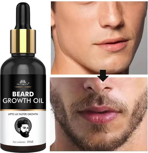 INTIMIFY Beard Growth Oil For Men, Mustache Hair Oil