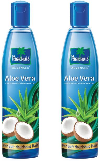 Parachute Advansed Aloe Vera Coconut Hair Oil GOLD, 5X Aloe Vera, Makes hair Sooperr soft Hair Oil