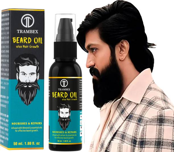 Trambex 100% Natural Oil Used Pure Beard Growth  Hair Oil