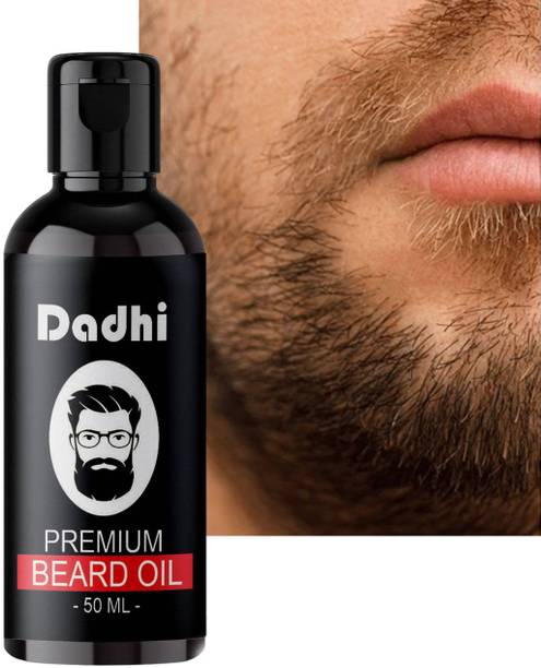 Dadhi Beard Oil For faster beard growth,Da 50 Solves Patchy Beard Hair Problem Hair Oil