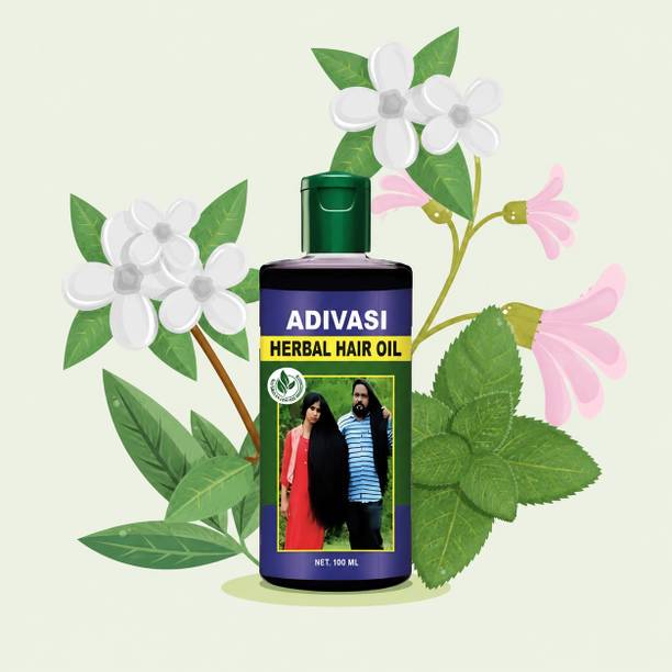 Adivasi Traditional Herbal Hair Oil For Strong Healthy Beautiful Hair Naturally Hair Oil