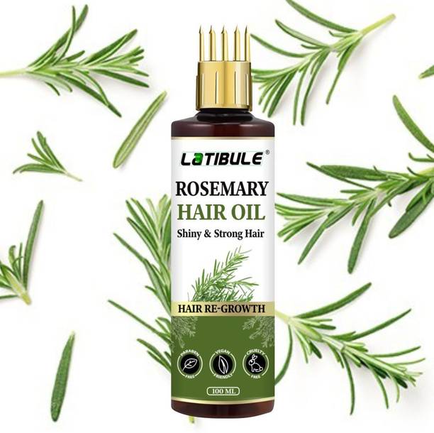 Latibule Rosemary Anti-Hair Fall Control Oil | Strengthens Roots & Reduces Breakage Hair Oil