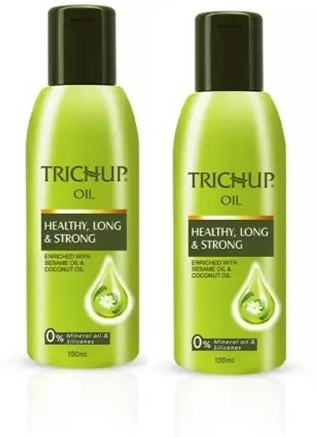 TRICHUP Healthy Long & Strong Hair Oil – 100 ml pack of 2 Hair Oil