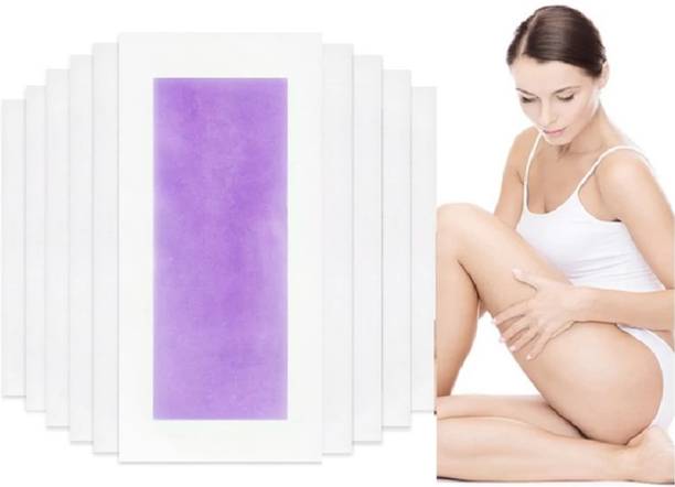 DARVING Facial Wax Strips Hair Removal Strips Paper purple Women and Men Strips