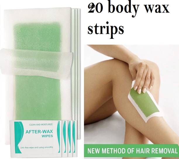 ADJD Full Body Wax Strips For Sensitive Skin Strips Strips