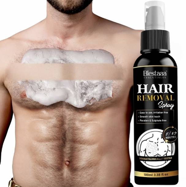 blestaaa essentialss Hair Removal Cream for Men Chest, Back, Under Arms & Intimate Area Spray FOR MEN Cream