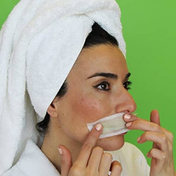 GULGLOW99 Facial Wax Strips|With 2 Finish Wipes|Face,Upper Underarms &Forhead 08 Strips Strips