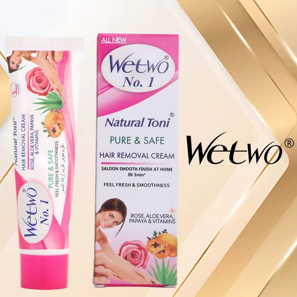 WETWO Hair Remover | Hair Removal For All Skin Types | Instantly Hair Remove in 5 min Cream