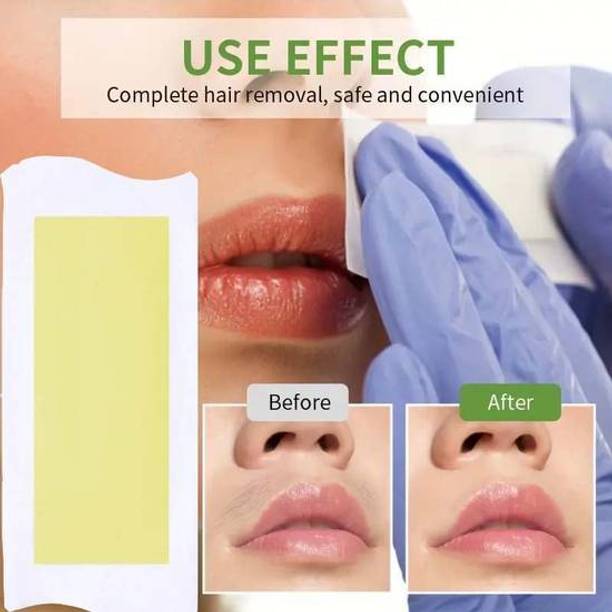 klaty Facial Wax Strips | Face,Upper Lip & Chin Facial Wax|CHAMOMILE o Extract Strips