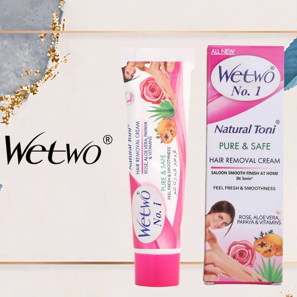 WETWO Hair Removal With Fast & Painless 5 Min Formula Cream|Quikly Result Hair Remove Cream