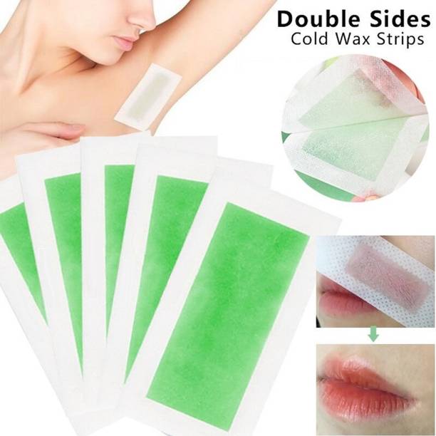 EVERERIN New Facial Wax Strips Hair Removal, Small Wax Strips For Facial Eyebrows Strips Strips