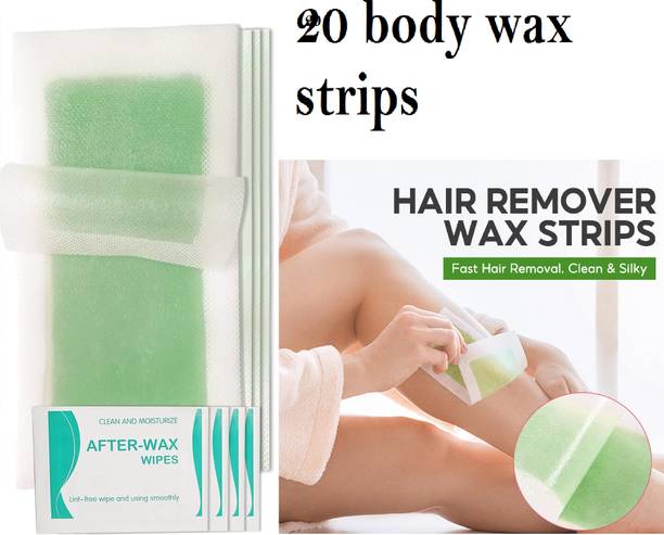 ADJD Green Strips Full Body Wax For Sensitive Skin Strips Strips