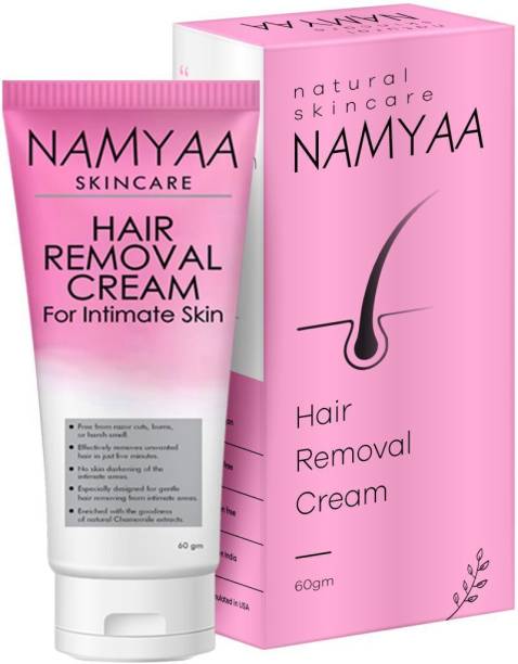 Namyaa Hair Removing for Intimate Skin with After Wax Soothing Serum Cream