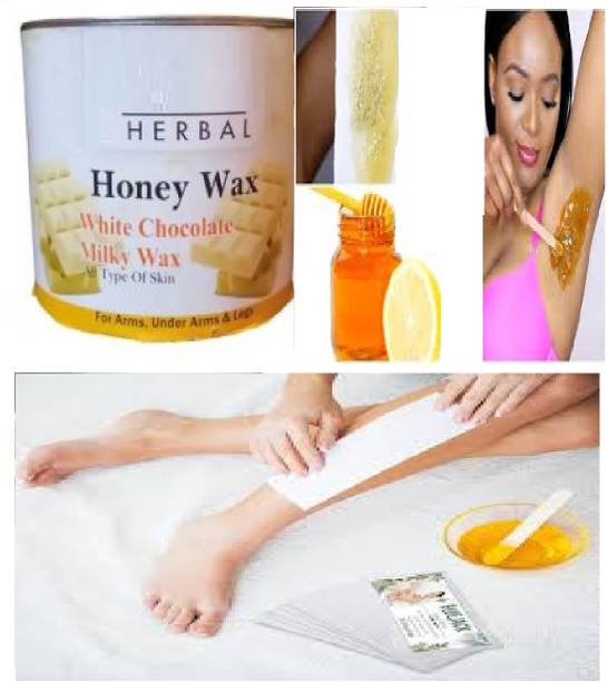 Luipui HAIR REMOVAL WAX WITH 10 STRIPS PACK OF 1 Wax