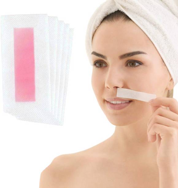 Nyamah sales 20 PCS Face Hair Removal waxing strips for women Strips