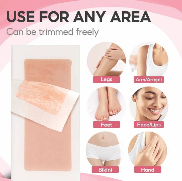 luzimaisa Strawberry Body Wax Strips For Men&Women Strips
